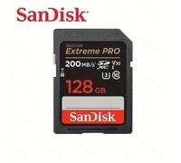 TEMU Tarjeta de Memoria SanDisk Original SD 128GB 256GB SDXC U3 V30 C10 USH-1 200MB/s Compatible con Cámara, Coche y SLR