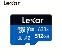 TEMU Tarjeta Lexar 633X Micro SD de 32GB, 64GB, 128GB o 256GB/512GB A1 V10 TF para Drones, Cámaras y Teléfonos