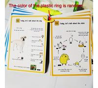 TEMU Tarjetas de para Mejorar la Lectura en Inglés, 33 Tarjetas de Cara para las Habilidades de Escritura