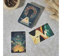 TEMU Tarjetas Metafóricas: Viaje Interior - de Coaching y para la Autoreflexión, la Comprensión Emocional y la Exploración Narrativa | Visuales para Consejeros y