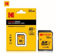 TEMU Tarjetas SD KODAK C10 de memoria flash de velocidad disponibles en capacidades de 32GB, 64GB y 128GB, adecuadas para cámaras DSLR