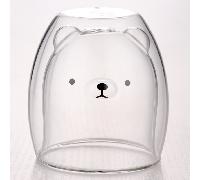 TEMU Taza de café adorable de capa con diseño de oso, con diseño de animal de dibujos animados, para leche. Un regalo encantador para damas, ideal para Navidad, con una capacidad de 201-300 ml.