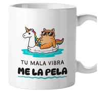 TEMU Taza gato, tazas de gatos originales, con frases divertidas, graciosa, humor , , Regalo, Cerámica 330 mL