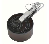 TEMU Tazas y Cucharas Medidoras, Medidas Apilables con Mango de Acero Inoxidable para Ingredientes y Líquidos - Utensilios de Cocina para Repostería, Cucharón para