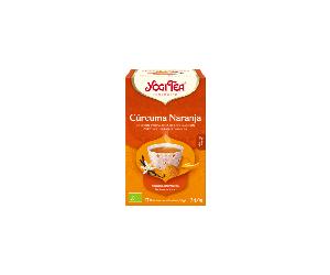 TEMU Té Cúrcuma Naranja - 17 Bolsitas - Soleada - Aromática - Fortalecedora - YogiTea