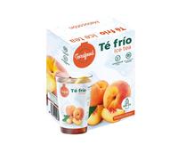 TEMU Té Frío Melocotón en Polvo | Sin Azúcar Añadido | Sin Aspartame | 12 Sobres | Bebida Refrescante Instantánea | Torafood