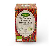 TEMU Té Verde Frutas Silvestres 20 Bolsitas - 28g - 100% Vegano - Artemis