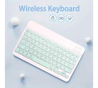TEMU Teclado Inalámbrico, Teclado, Ultra Delgado Silencioso Multi-Dispositivo | Compatible con iPad, iPhone, , iOS, Dispositivos Windows | Elegante, Portátil, Recargable, , Carga USB Tipo-C