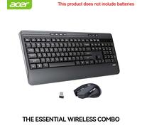 TEMU Teclado y Ratón Inalámbricos ACER, Tamaño Completo con Teclado Silencioso y Raton Óptico, 2.4G Sin Retrasos, Compatible con Windows, Mac, PC, Laptop - Ideal para Oficina en Casa y Gaming
