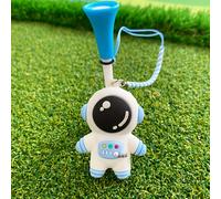 TEMU Tees de golf de 3-1/4 pulgadas con diseño de astronauta de dibujos animados, hechos a con una cuerda para la pérdida