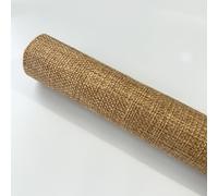TEMU Tela de lino autoadhesiva para reparación de muebles, decoración, tela fija para pared, retro, kit de parches cuero 20 * 120Cm/7.87 * 47.24In