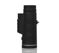 TEMU Telescopio monocular profesional 10X, telescopio de y potencia, manual, diámetro de de 42 mm, construcción de ABS, para acampar al , observación de aves, vigilancia, conciertos, regalos - Negro