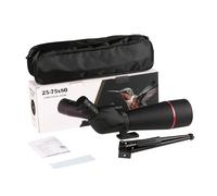 TEMU Telescopio Monocular Profesional FMC de 25-75X80 con , Equipado con Prismáticos de 80mm para Observación de Aves, Caza y Astronomía
