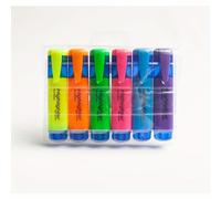TEMU 【Temporada de 】4/6pcs Bolígrafos para Marcar Notas Números Bolígrafos para Notas Bolígrafos de Láminas Ligeras y Brillantes Set de Bolígrafos para
