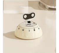 TEMU Temporizador de Cocina - Reloj Analógico Alarma , Sin Pilas, Gancho para Armario y Refrigerador - , Hornear, Estudiar y Gestionar el - Herramienta de Cocina con Diseño y Operación