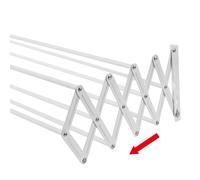 TEMU Tendedero Extensible de Pared, Plegable, Ahorra , Fácil de Instalar, Ideal para Interior y Exterior