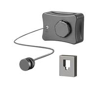 TEMU Tendedero retráctil de acero inoxidable, en la pared, automático, 16.7 pies de resistencia, para lavandería interior/exterior, baño y RV, línea de ropa portátil para exteriores, tendederos