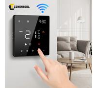 TEMU Termostato Digital, 3A, Termostato Programable por , Controlador de con Pantalla Táctil LED, Termostato para Calefacción por Suelo Radiante, Adecuado para Calefacción por Suelo Radiante