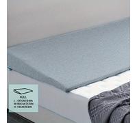 TEMU TEXSTEAD 1 pieza Cojín Cama con Cuña, Elevador de Cuña, Almohada con Cuña Diseñada para Reflujo Ácido, Reducir Ronquidos, Almohada Triangular Ergonómica para Uso en Cabecero, Lavable a Máquina