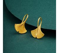 TEMU Three Lives Has : Pendientes de hoja de plateada - Aros y versátiles para mujer para regalar a tu novia