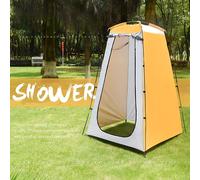 TEMU Tienda de baño plegable portátil para camping - Protección UV, ducha y refugio para bañarse, poliéster duradero, instalación fácil, ideal para al , camping Ten