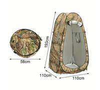 TEMU Tienda de Cambio para Bebé y Baño para Exteriores, Tienda de Ducha para Camping, Tienda de Baño Móvil para Privacidad al , Tienda de Campaña Portátil