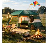 TEMU Tienda de glamping, una villa portátil para exteriores, con ventilación y un espacioso de entrada con . Capacidad para 2 a 4 o 6 a 8 . Definitivamente es un para viajes y .
