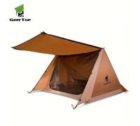 TEMU Tienda para 2 sin Postes, Marrón