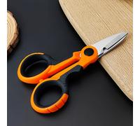 TEMU Tijeras de Acero Inoxidable Versátiles para Costura, Electricistas y Manualidades - Herramienta Duradera para Cortar Alambre con Hoja de Sierra