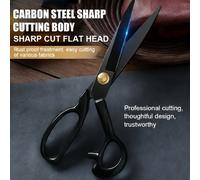 TEMU Tijeras de de Acero al Carbono de 10 Pulgadas con , de Resistencia para Tela, Cuero y Manualidades. Ergonómicos, Ideales para Coser, Recortar y Uso de Oficina - de Navidad y Accesorio de Costura