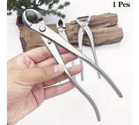 TEMU Tijeras de de Bonsái de Acero Inoxidable Premium - Herramienta de Precisión para Recorte y Modelado para Principiantes, Accesorio Duradero para el Cuidado del Jardín