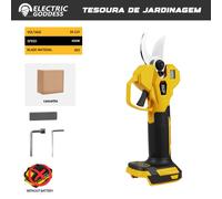 TEMU Tijeras de jardín eléctricas sin escobillas de 18~21V - para baterías Makita, hoja SK5 de 40 mm de corte, 400W, -10-60°C para de jardín y cuidado de plantas. (Batería no incluida)