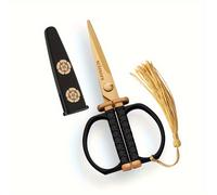 TEMU Tijeras de oficina multiusos para corte y costura diaria - Tijeras de bordado y costura de resistencia