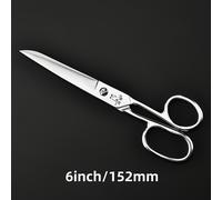 TEMU Tijeras de tela de acero inoxidable de 7 pulgadas/6 pulgadas para uso en
