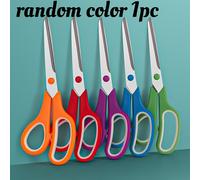 TEMU Tijeras de titanio con superficie antiadherente, diseño y hoja de acero inoxidable - Ideales para manualidades, uso educativo y domésticas