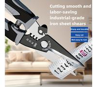 TEMU Tijeras multiusos de - Tijeras de electricista de grado industrial con función de de cables, resistentes al , , herramienta de corte de que ahorra de obra