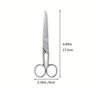 TEMU Tijeras Simétricas de Acero Inoxidable, Tijeras de Peluquería, Tijeras Domésticas, Múltiples Modelos Disponibles, Tijeras de 5 Pulgadas, 6 Pulgadas, 7 Pulgadas, 8 Pulgadas