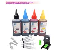 TEMU Tinta para cartuchos HP 304 XL, compatible con modelos HP 301XL, 301, 300, 302, 303 XL, 901, 350, 351, 650, para HP62, 65, 61, 680, 63 y 305, 67, disponible en un kit de con 100 ml por botella