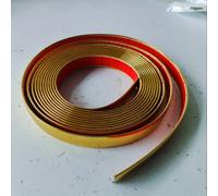 TEMU Tira Decorativa Autoadhesiva Dorada - PVC, Herrajes Industriales para Bordar Paredes , de Puertas y Ventanas, Protección de Esquinas de Azulejos de Armarios y Acabado de de Espejo