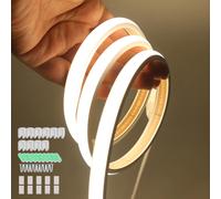 TEMU Tira LED Neon COB, Atenuación Táctil, Flexible y , Ideal para Decoración del Hogar, Uso Interior y Exterior, DIY, Exhibición en Ventanas, Computadora, TV, Dormitorio, Decoración de Fiestas, etc