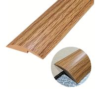 TEMU Tiras Autoadhesivas para Suelos y Transiciones de Alfombras - Ideales para Bordes de Escalones, Cubren Perfectamente Huecos, Evitan el , Fácil Instalación, 100 cm/39.3 Pulgadas