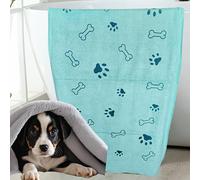 TEMU Toalla de Baño para Mascotas 1pz, Toalla Absorbente y Secado Rápido para Gatos y Perros, Toalla de Playa con Estampado de Dibujos Animados en Microfibra, y Duradera para el Verano