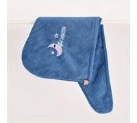 TEMU Toalla de microfibra de secado rápido para mujeres - Felpa coral, diseño de única con elástico y cierre de botón, y absorbente para baño, spa o maquillaje, red de cabello, detalles del producto