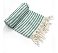 TEMU Toalla de playa de la Colección Clásica Turca | 71 X 39 Pulgadas | Toalla de baño turca portátil de gran tamaño | Fabricada en Turquía | Rayas de calidad