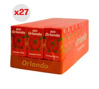 TEMU Tomate Frito Orlando Pack 27×350 g - Receta Clásica con Aceite de Oliva, Cebolla y Ajo - Sabor Casero y Natural, Sin Conservantes