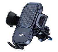 TEMU TOPK Soporte para Teléfono de Coche, Montaje para Coche con Clip de Gancho para la Ventilación de Aire del Coche, Rotación de 360°, Compatible con Teléfonos Móviles e Iphone
