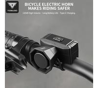 TEMU TOSUOD Timbre Eléctrico para Bicicleta, Cargador USB, Bocina de Seguridad con Control Cableado, Alarma de Advertencia para MTB y Bicicleta de Carretera, Accesorio para Ciclismo