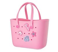 TEMU tote de moda para mujer de la serie Barbie Sunshine Shining bolsa de playa espaciosa y práctica de EVA, para diversas ocasiones como el trabajo, los viajes y en .