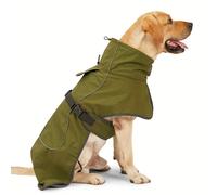 TEMU Traje de para perros resistente al frío y reflectante, abrigo de invierno con forro de poliéster , impermeable y ajustable, con diseño de hebilla, para todas las , desde pequeños extra grandes.