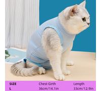 TEMU Traje de Recuperación para Mascotas de Elasticidad - Tela Transpirable para Esterilización, para Perros Pequeños y Gatos, con Diseño de Vientre
